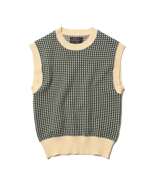 Jacquard Knit Vest（Women's）