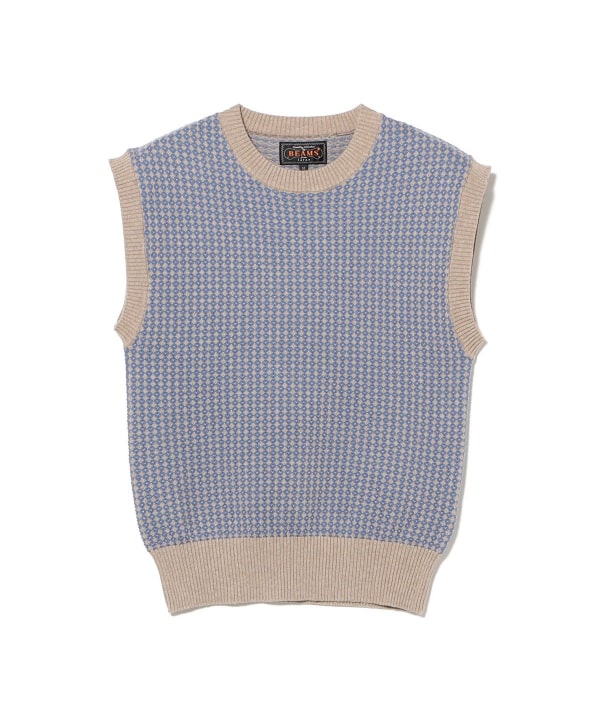 Jacquard Knit Vest（Women's）