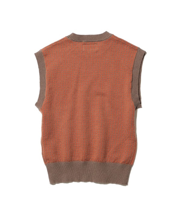 Jacquard Knit Vest（Women's）