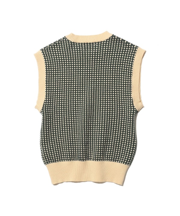 Jacquard Knit Vest（Women's）