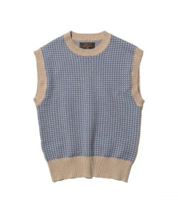 Jacquard Knit Vest（Women's）