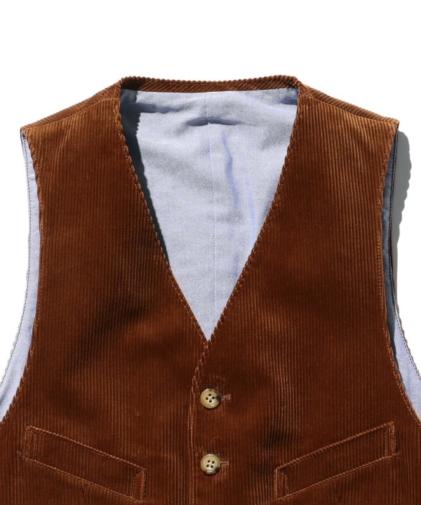 BEAMS PLUS（ビームス プラス）BEAMS PLUS / Waistcoat Corduroy