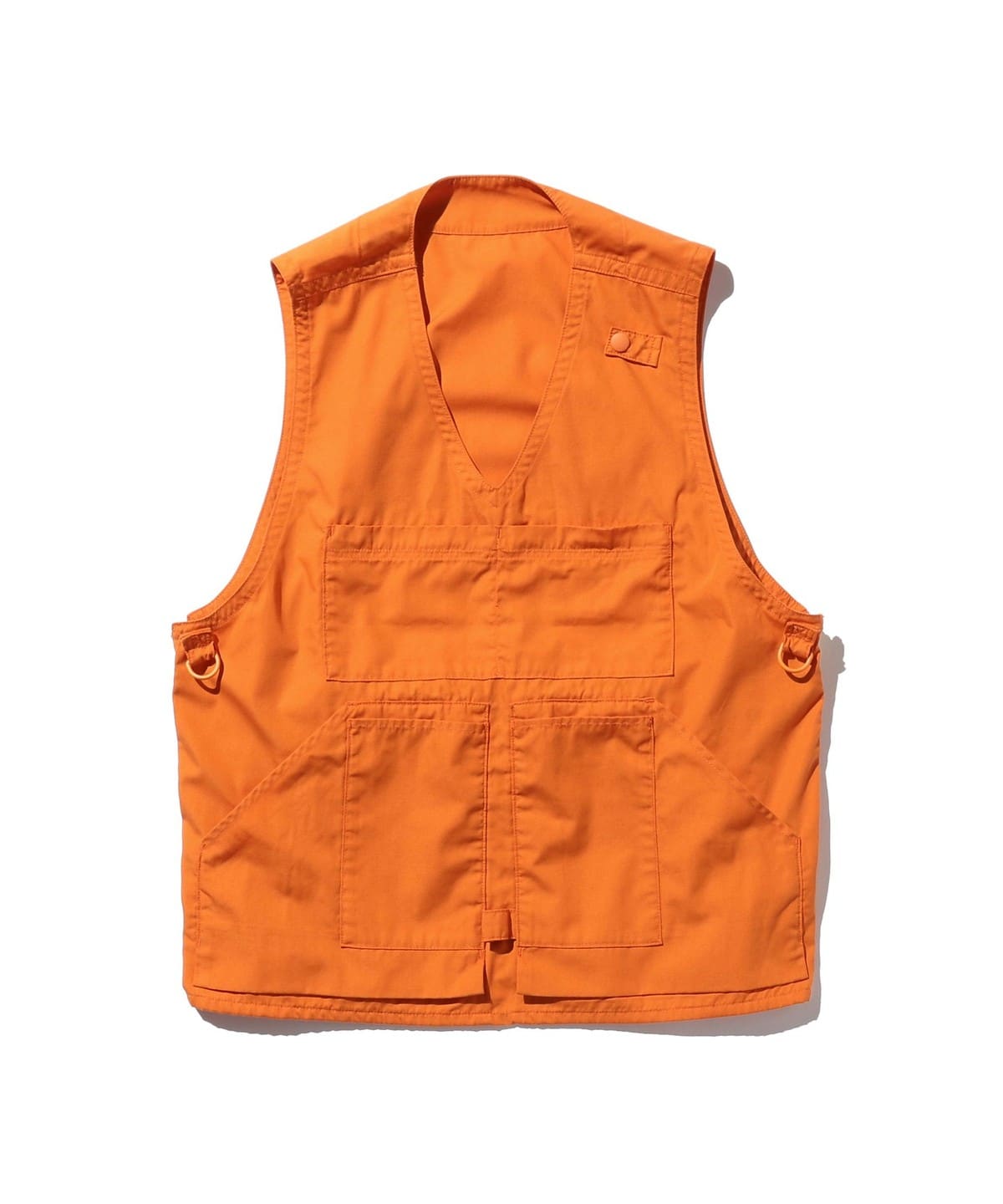 テトロン コットン ポプリン アドベンチャー ベスト トップス MEN ORANGE L テトロン コットン ポプリン アドベンチャー ベスト トップス MEN ORANGE L
