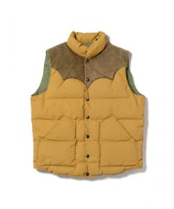 ▲RRL / Leatheryoke Quilted Vest