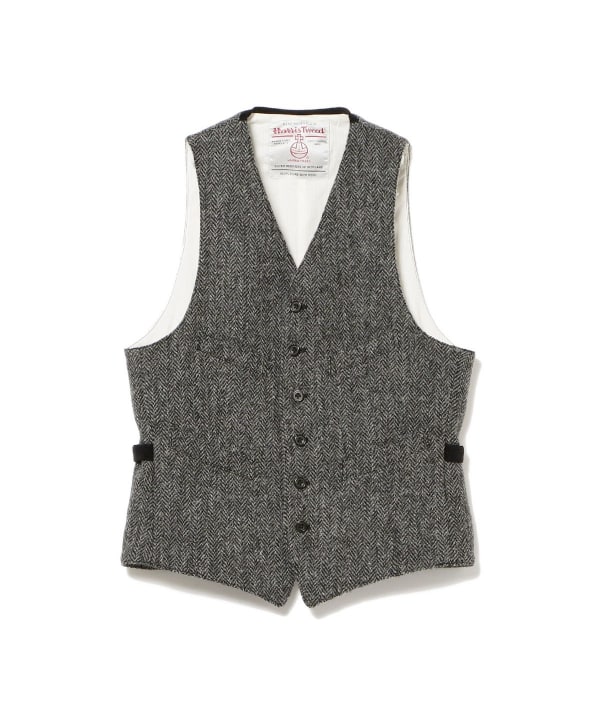 BEAMS PLUS（ビームス プラス）Waistcoat Harris Tweed