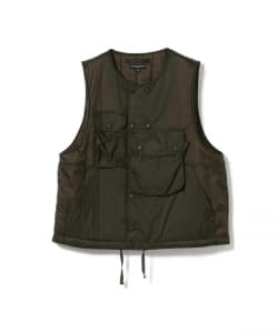 ▲ENGINEERED GARMENTS / COVER VEST NYLON MICRO RIPSTOP