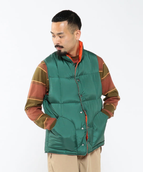 BEAMS PLUS SIERRA DESIGNS × BEAMS PLUS / 別注REVERSIBLE DOWN VEST 