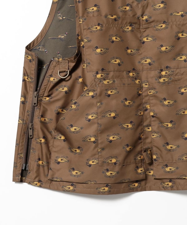 BEAMS PLUS（ビームス プラス）Adventure Vest Polyester Animal