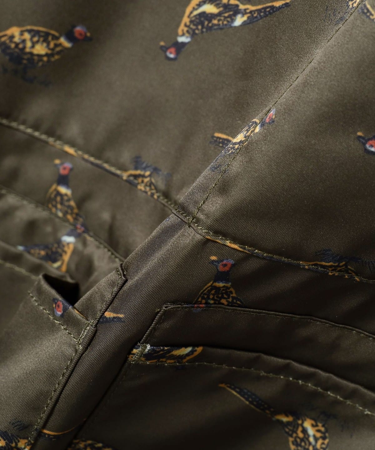 BEAMS PLUS（ビームス プラス）Adventure Vest Polyester Animal Print