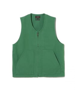 WORK Zip Vest Canvas