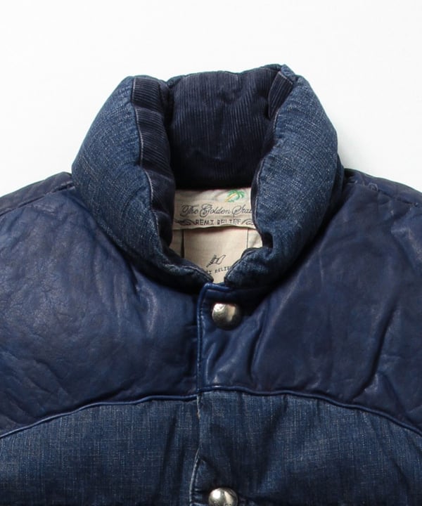 BEAMS PLUS（ビームス プラス）【別注】REMI RELIEF / Denim Down Vest（ブルゾン ダウンベスト）通販｜BEAMS