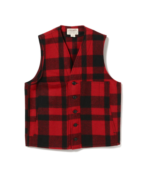 BEAMS PLUS（ビームス プラス）FILSON / MACKINAW WOOL VEST（トップス