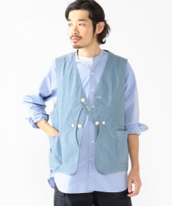 ▲ENGINEERED GARMENTS / UPLAND VEST - COTTON CHAMBRAY