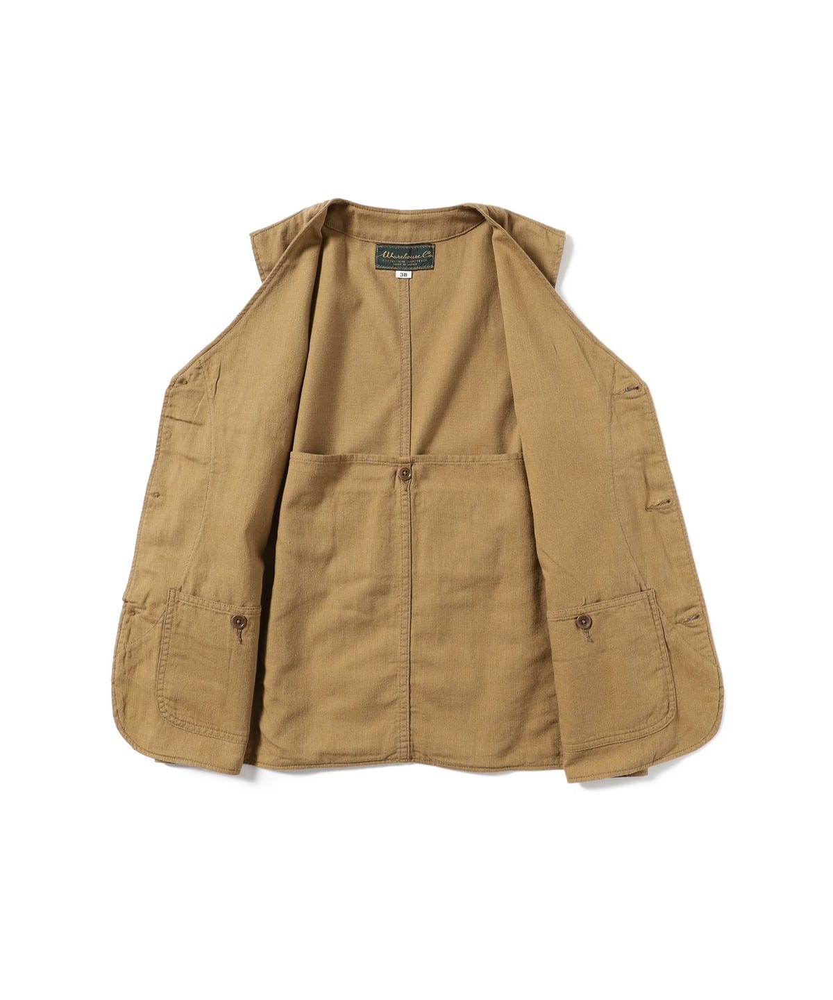 BEAMS PLUS（ビームス プラス）WAREHOUSE CO. Lot 2201 GATEWAY SPORTING GOODS  FISHING VEST（トップス ベスト）通販｜BEAMS