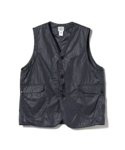 ▲POST OVERALLS / Royal Traveler : waxy taffeta navy