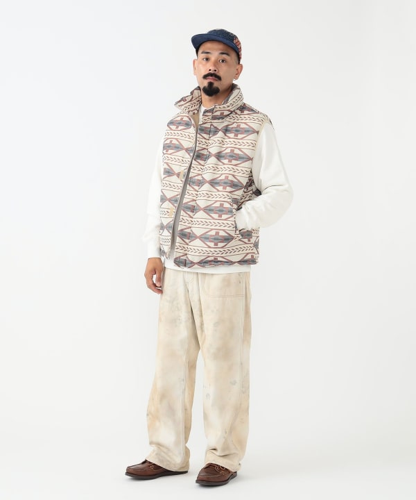 BEAMS PLUS（ビームス プラス）MIL Puff Vest ver.2 Jacquard
