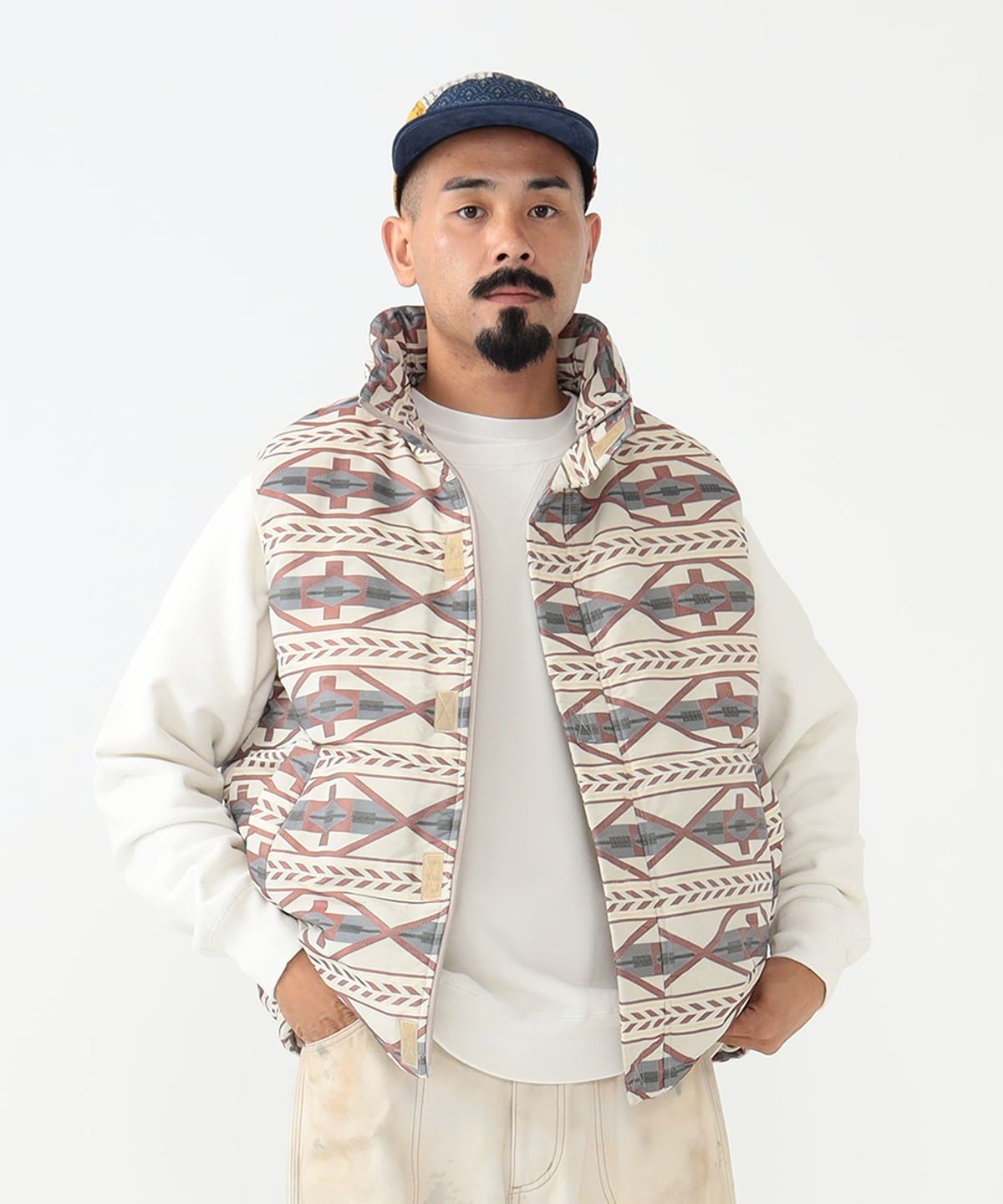 BEAMS PLUS（ビームス プラス）MIL Puff Vest ver.2 Jacquard 