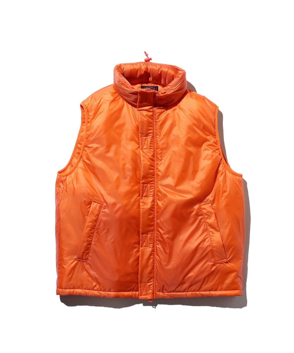 MIL Puff Vest. Ver.2 Ripstop トップス MEN ORANGE M MIL Puff Vest. Ver.2 Ripstop トップス MEN ORANGE M