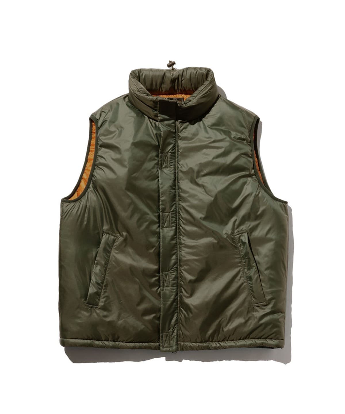 MIL Puff Vest. Ver.2 Ripstop トップス MEN OLIVE XL MIL Puff Vest. Ver.2 Ripstop トップス MEN OLIVE XL