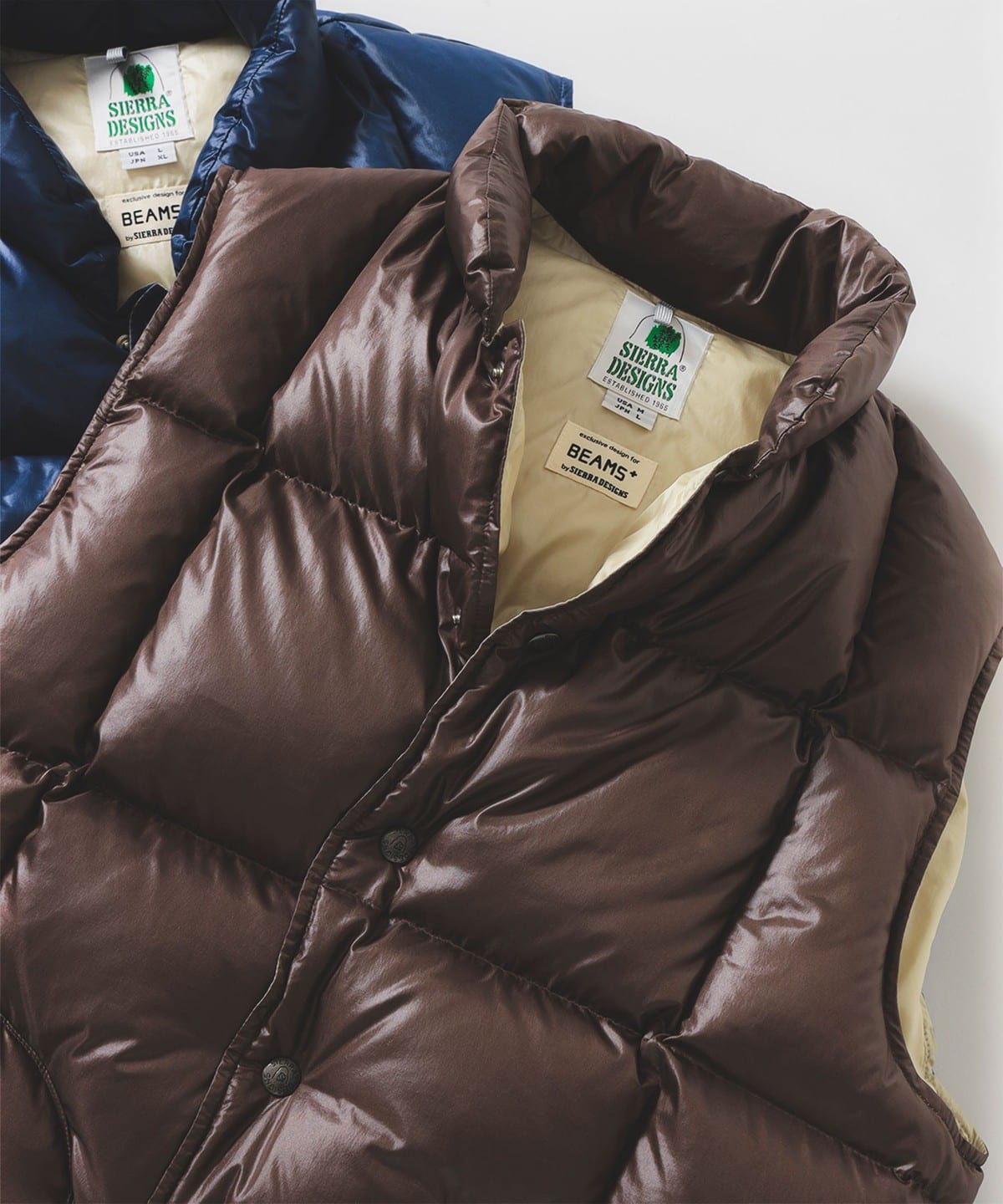 BEAMS PLUS（ビームス プラス）【別注】SIERRA DESIGNS / DOWN VEST