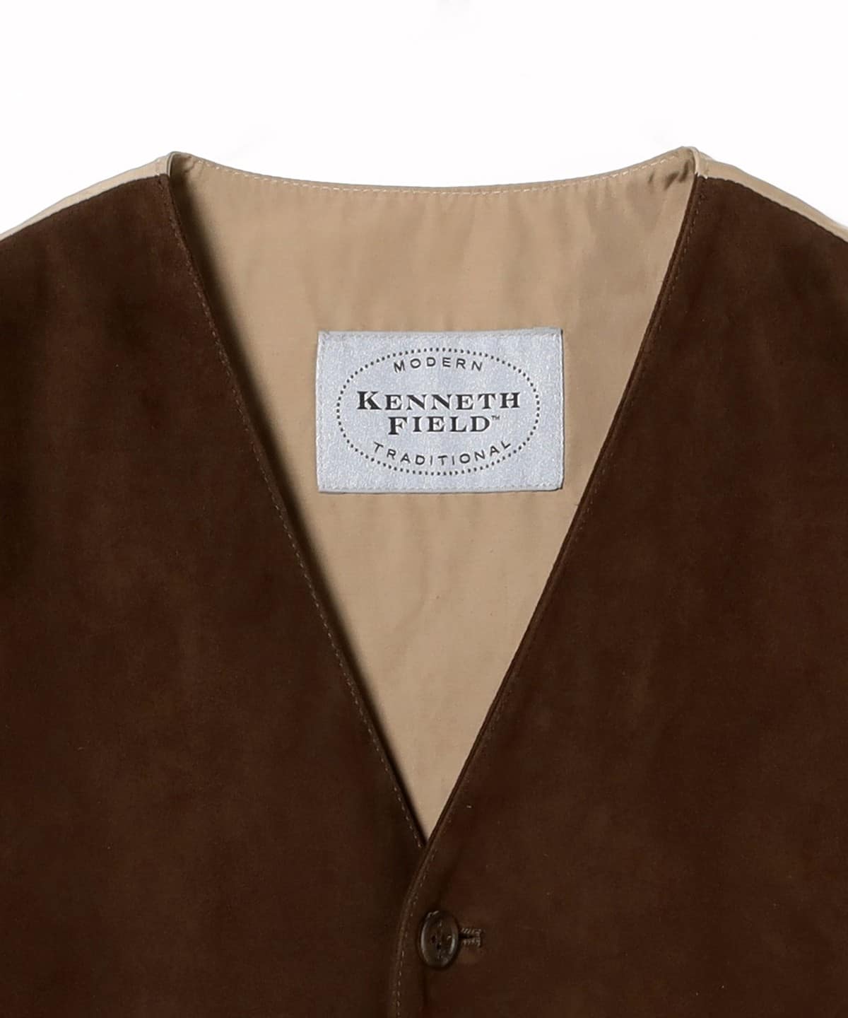 BEAMS PLUS（ビームス プラス）KENNETH FIELD / Iron Vest Goat Leather（トップス ベスト）通販｜BEAMS