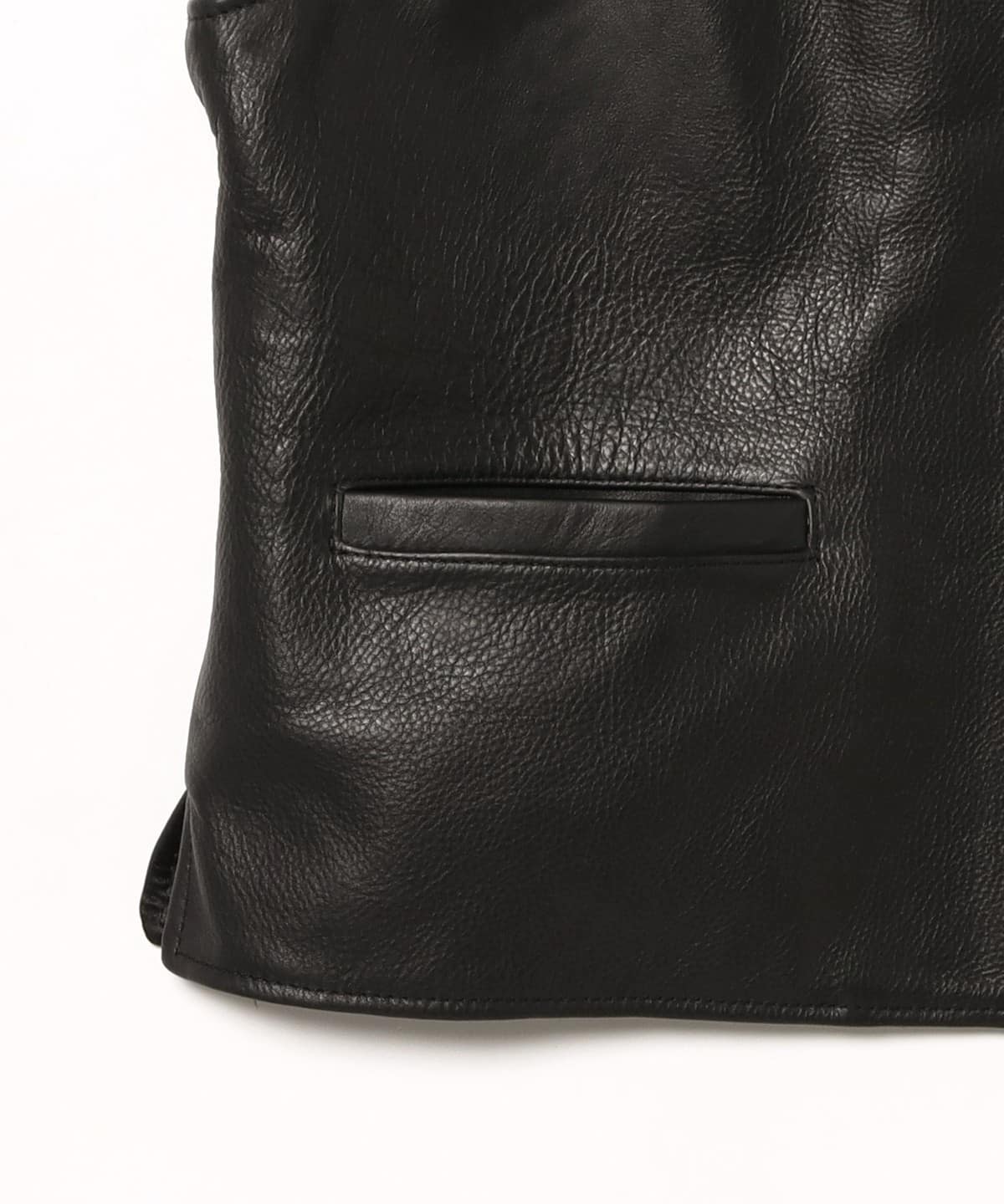 BEAMS PLUS（ビームス プラス）LEATHER VEST（トップス ベスト）通販