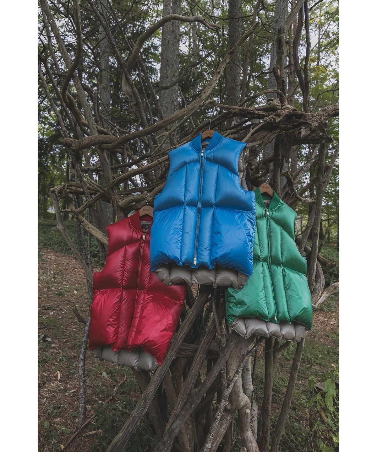 BEAMS PLUS（ビームス プラス）Mt. Down Vest（ブルゾン ダウンベスト
