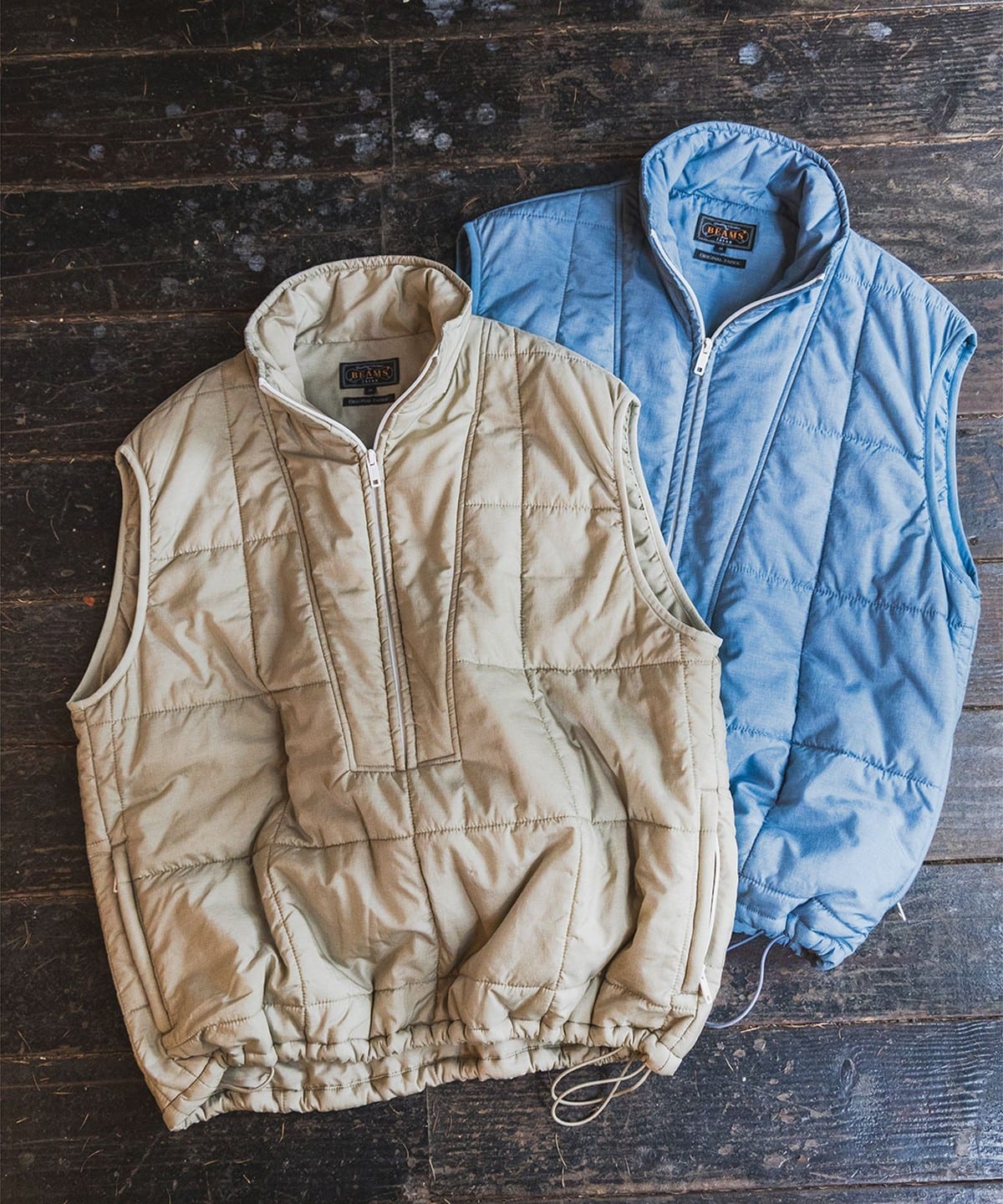 BEAMS PLUS（ビームス プラス）Puffy Vest（ブルゾン ダウンベスト