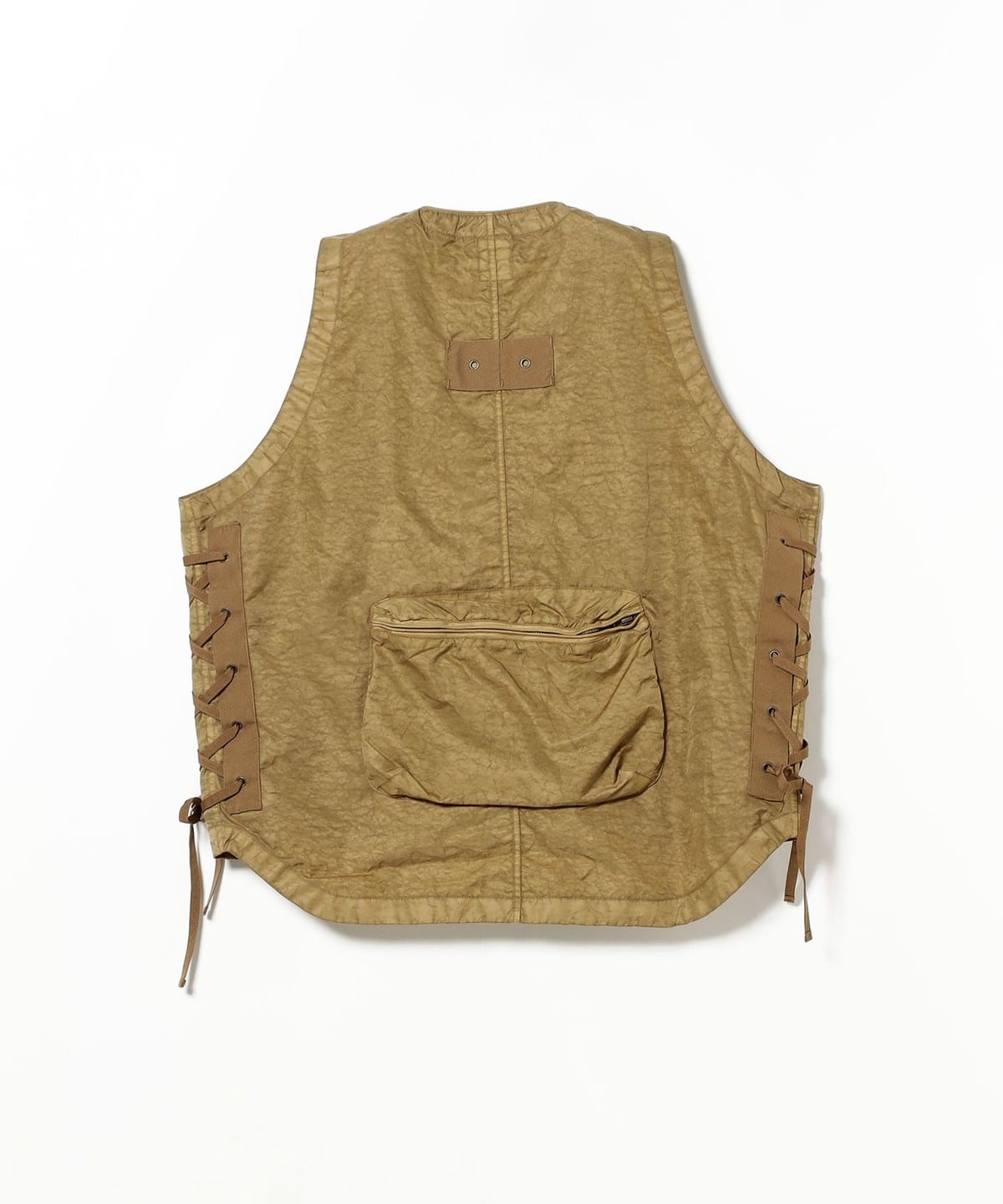 BEAMS PLUS（ビームス プラス）【別注】dip / Military Lace-up Vest