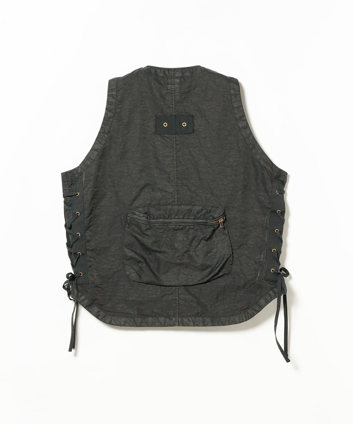 dip × BEAMS PLUS ベスト BEAMS PLUS（ビームス プラス）【別注】dip / Military Lace-up Vest