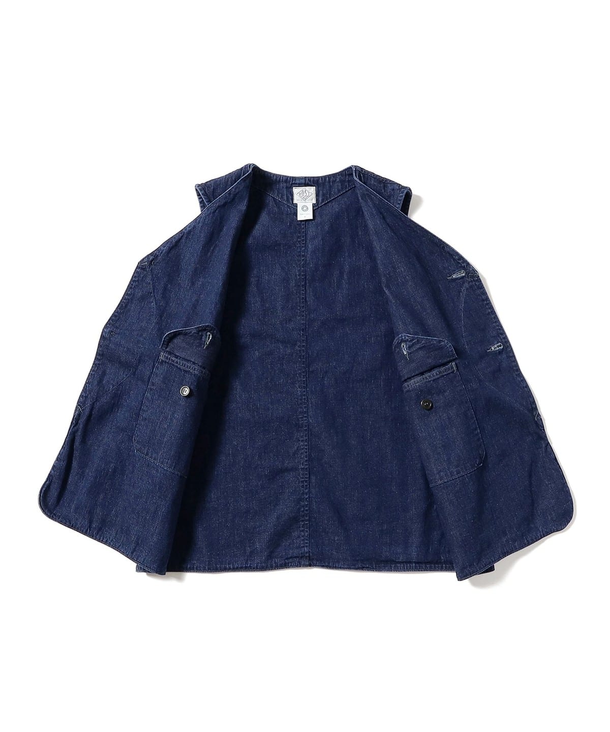 BEAMS PLUS POST OVERALLS / # BEAMS PLUS DEE Vest 2: 8oz BEAMS PLUS POST OVERALLS / # BEAMS PLUS DEE Vest 2: 8oz
