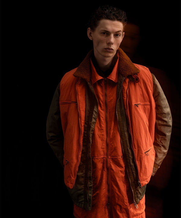 BEAMS PLUS（ビームス プラス）【別注】dip / Flight Vest