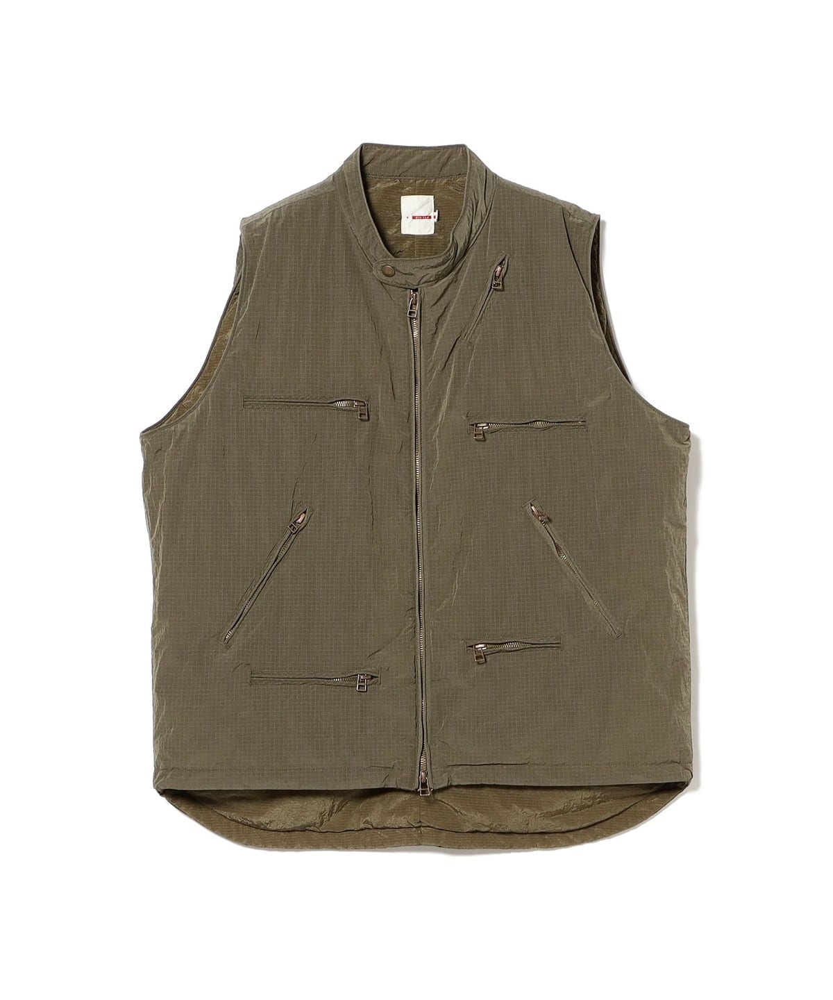 【別注】dip ディップ / Flight Vest トップス MEN OLIVE XL 【別注】dip ディップ / Flight Vest トップス MEN OLIVE XL