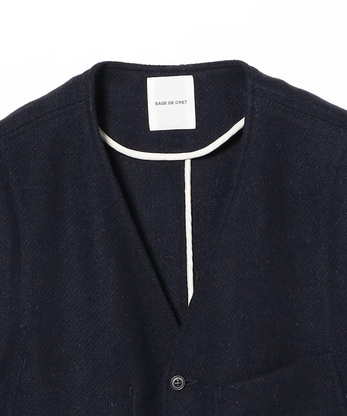 BEAMS PLUS（ビームス プラス）sage de cret / Harris Tweed ベスト