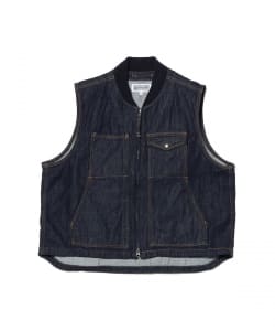 ENGINEERED GARMENTS / Utility Vest - 12oz Cone Denim