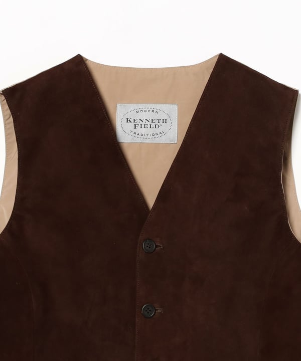 KENNETH FIELD / Iron Vest Suede