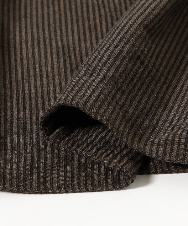 ts(s) / Artisan Vest - Seersucker Stripe Cotton*Wool Cloth