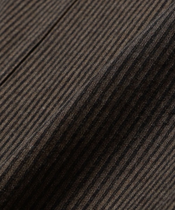 ts(s) / Artisan Vest - Seersucker Stripe Cotton*Wool Cloth