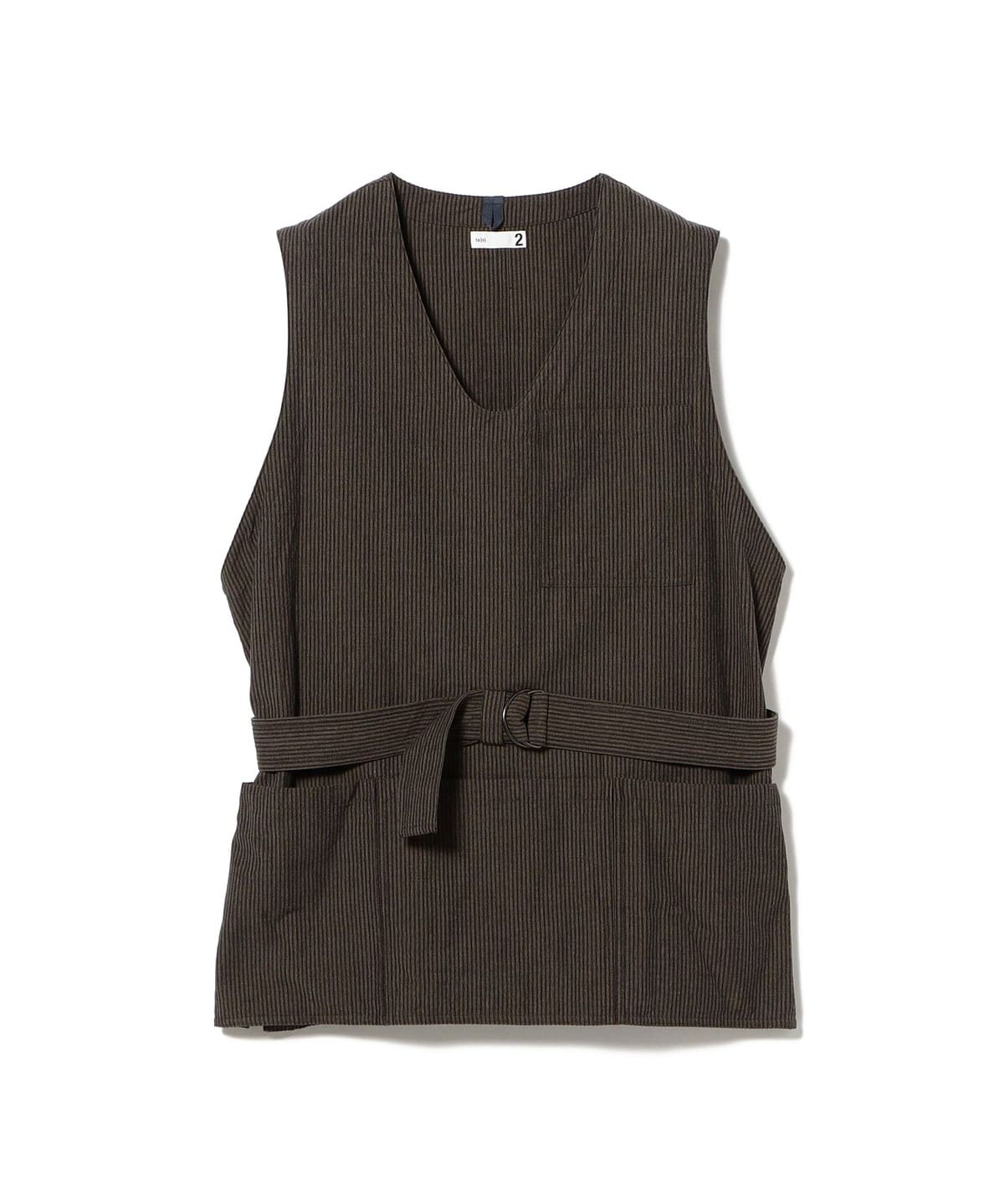 BEAMS PLUS（ビームス プラス）ts(s) / Artisan Vest - Seersucker