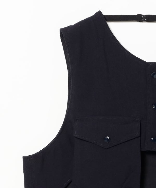 ENGINEERED GARMENTS / SUPPORT VEST - WOOL UNIFORM SERGE