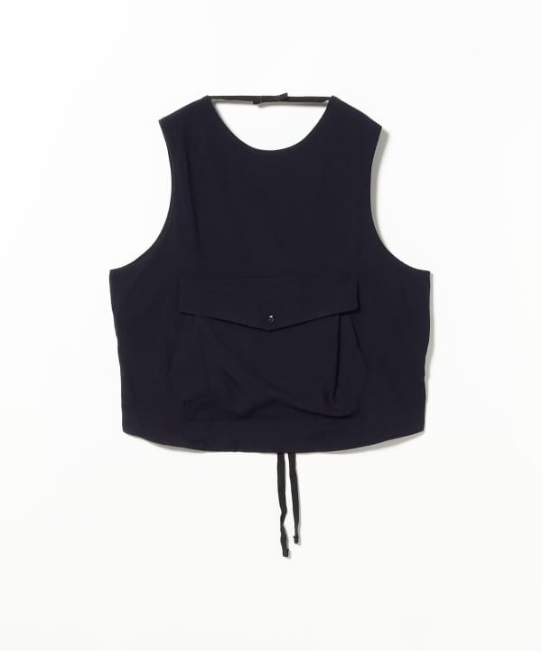 ENGINEERED GARMENTS / SUPPORT VEST - WOOL UNIFORM SERGE