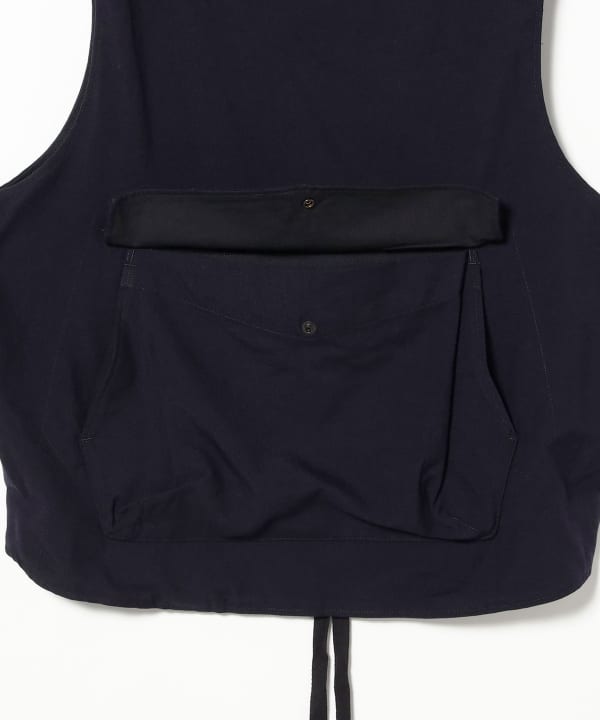 ENGINEERED GARMENTS / SUPPORT VEST - WOOL UNIFORM SERGE