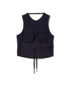 ENGINEERED GARMENTS / SUPPORT VEST - WOOL UNIFORM SERGE