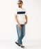 WHT*NAVY LINE