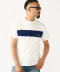WHT*NAVY LINE
