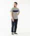 杢GRY*NAVY LINE