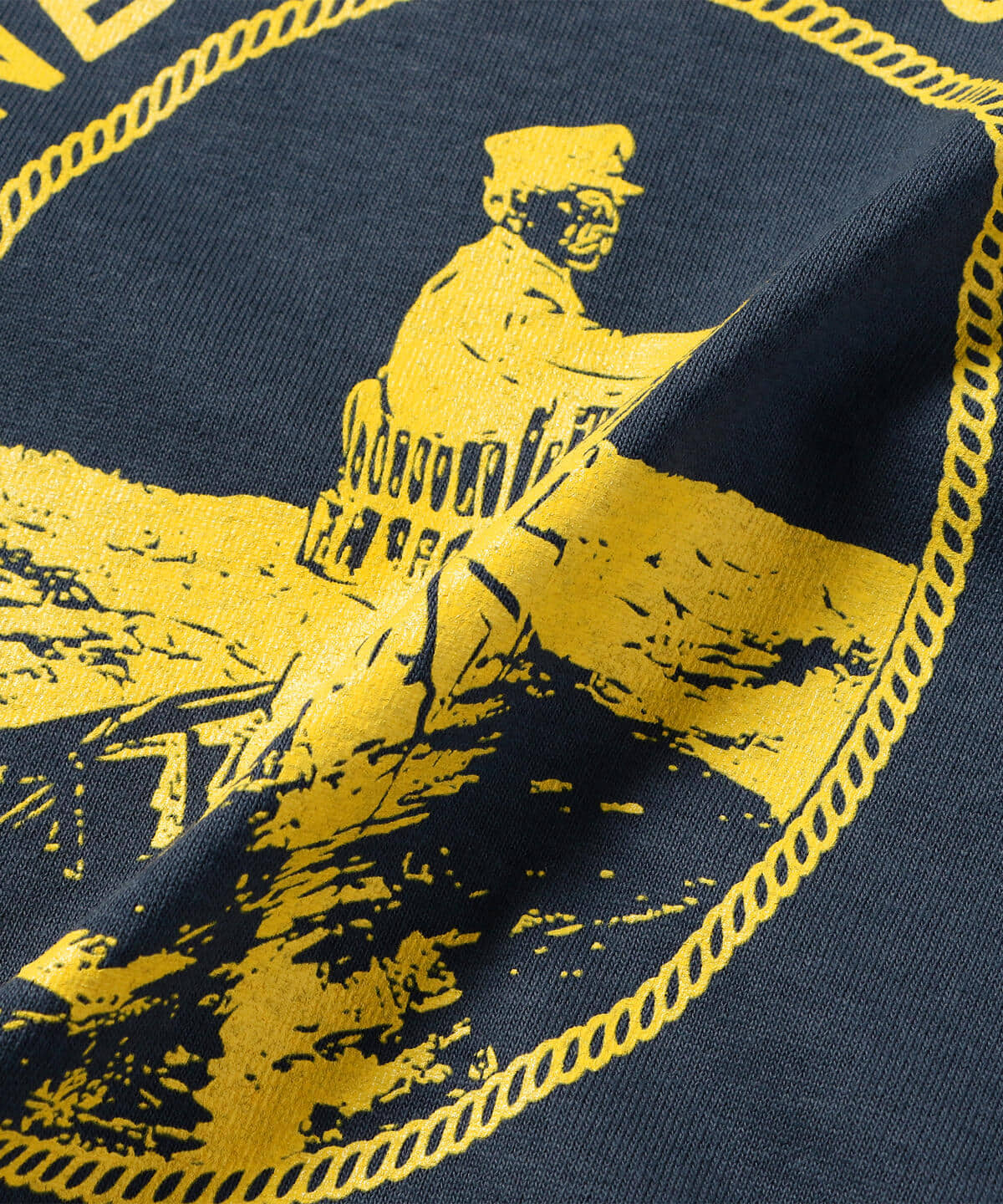 BEAMS PLUS BEAMS PLUS OLD SOLDIER / SURFMEN TEE NAVY (T-shirts/cut