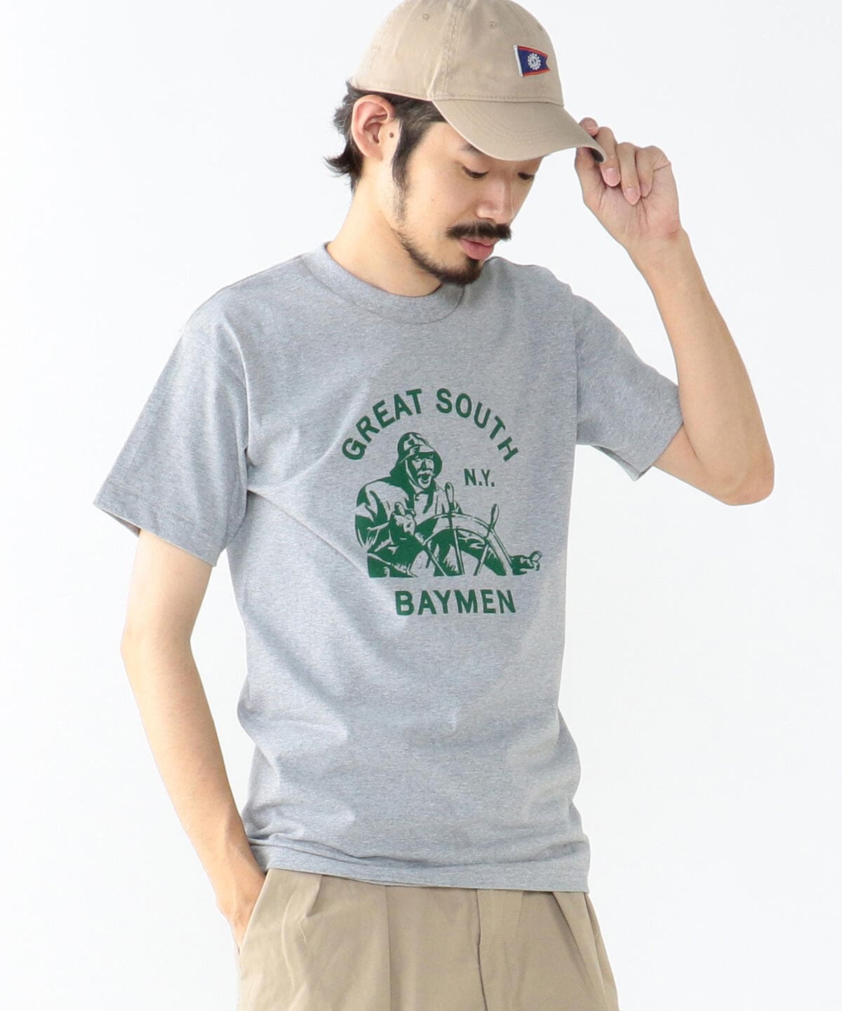 BEAMS PLUS（ビームス プラス）OLD SOLDIER / BAYMEN TEE（T