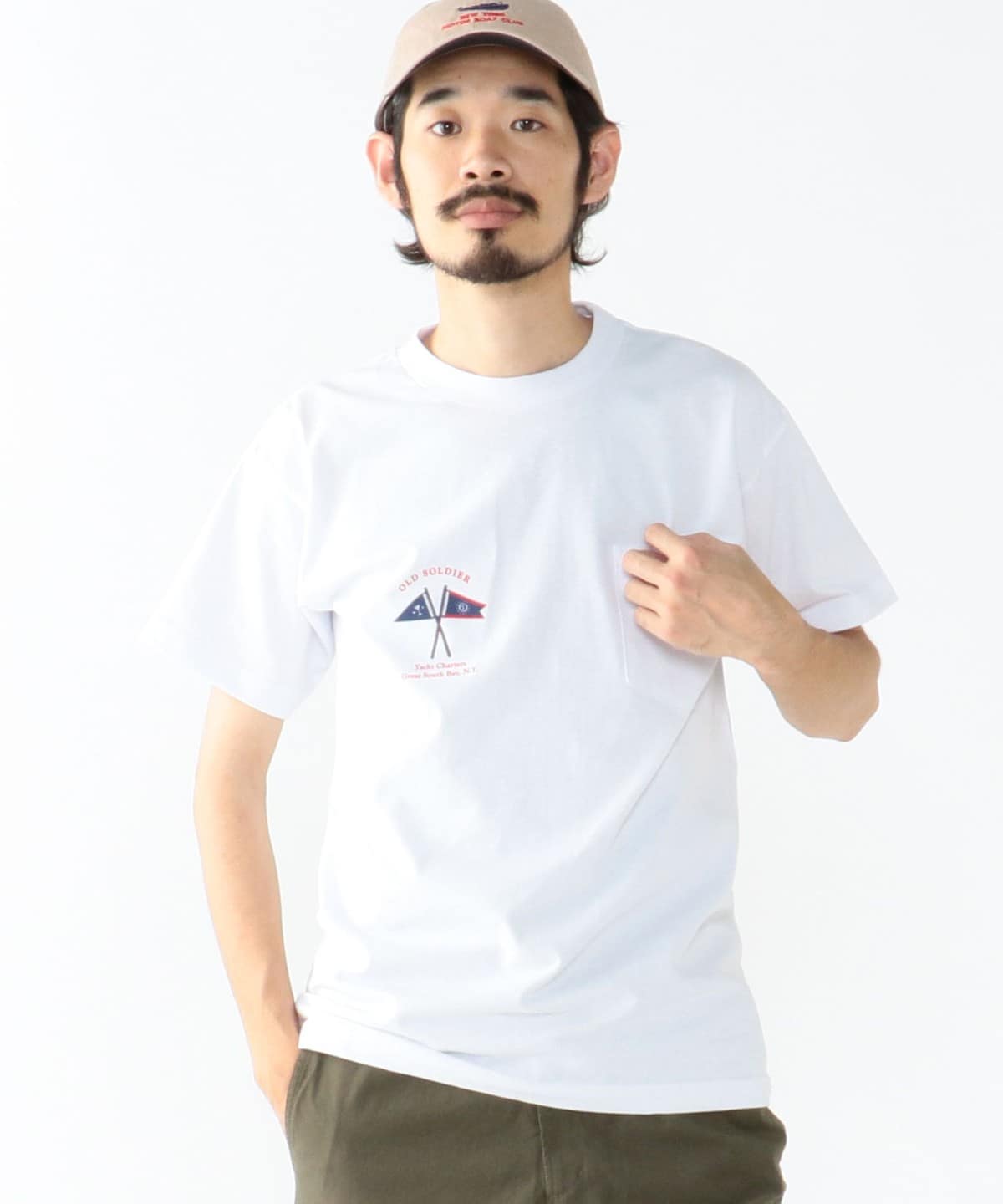 BEAMS PLUS（ビームス プラス）OLD SOLDIER / YACHT CHARTERS POCKET