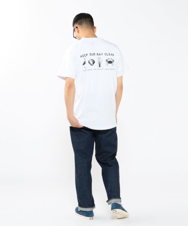 BEAMS PLUS（ビームス プラス）OLD SOLDIER / KEEP OUR BAY CLEAN TEE